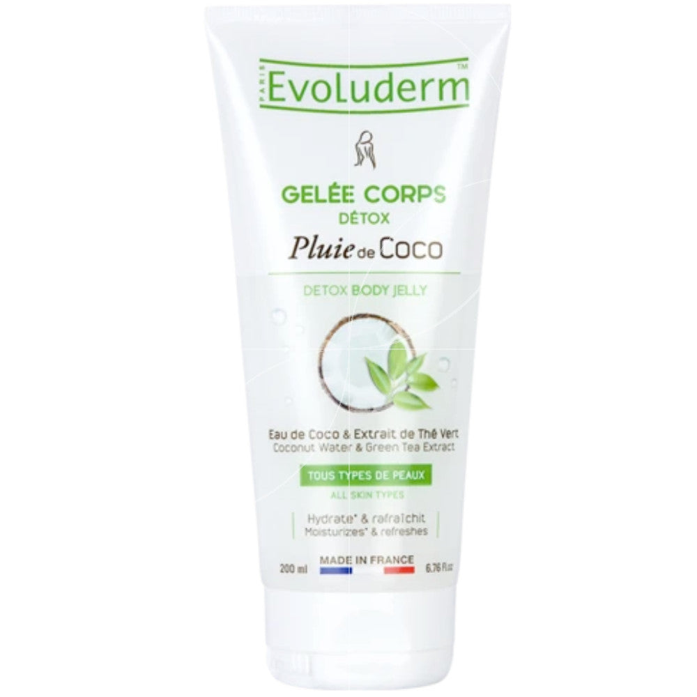 Evoluderm EVOLUDERM® GELÉE CORPS DÉTOX PLUIE DE COCO - Authentic Skincare Treatment