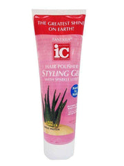 Fantasia Hair Polisher Styling Gel Hard to Hold w/ Sparkle Lites 8.7oz