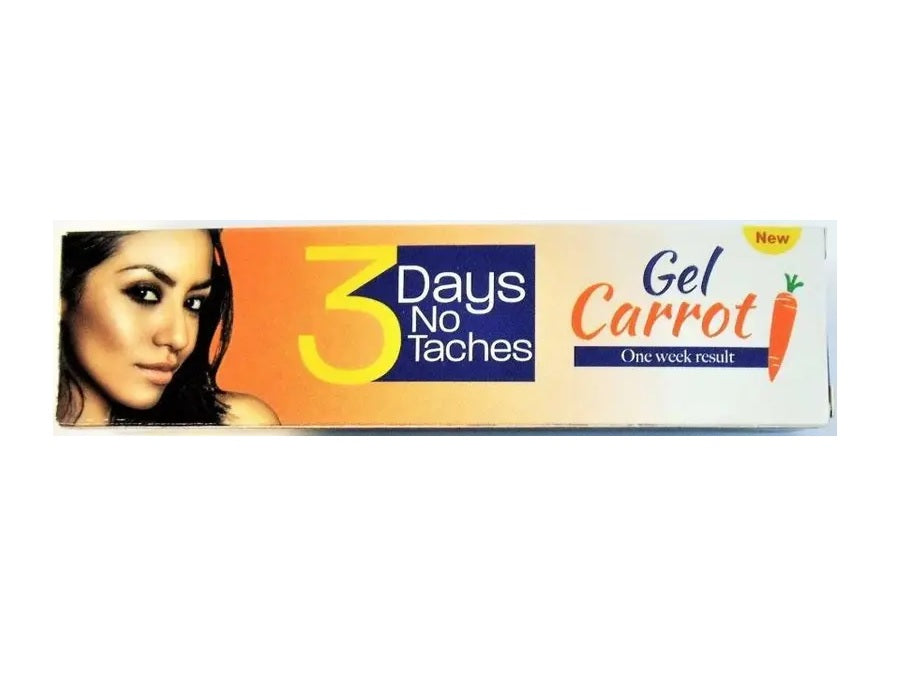 3 Days No Taches - Carrot Gel Tube 30 ml image 0