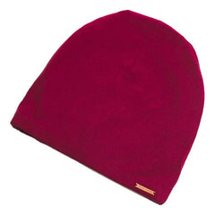 Grace Eleyae Adjustable Slap | Satin-Lined Cap - Wine Red