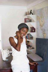 Grace Eleyae Original Slap | Satin-Lined Cap - Gray