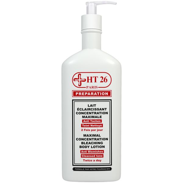 HT26 Paris HT26 ® PREPARATION LAIT Éclaircissant MAXIMALE - Authentic Skincare Treatment