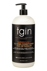 tgin Quench 3-in-1 Co-Wash Conditioner & Detangler 32oz