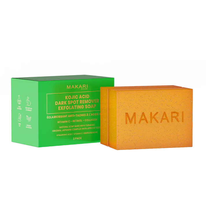 Makari de Suisse MAKARI DE SUISSE ACIDE KOJIQUE ÉLIMINATEUR DE TACHES BRUNES SAVON EXFOLIANT - Authentic Skincare Treatment