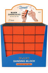 Doall Black Multi-Grit Sanding Block 20 Blocks - Orange