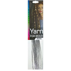 Magic Collection Yarn String For Braids #FILIT05SIL