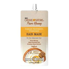 Creme Of Nature Pure Honey Hair Mask Pouch - Yogurt