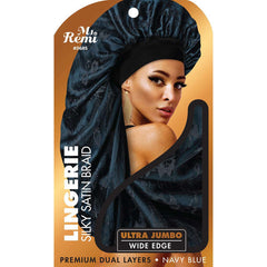 Ms. Remi Lingerie Wide Edge Silky Braid Bonnet Ultra Jumbo - Assorted #3685