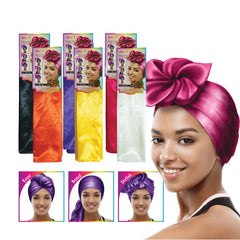Touch Down Head Scarf - Black