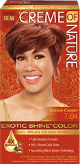 Creme Of Nature Exotic Shine Color - # 7.64 Bronze Copper