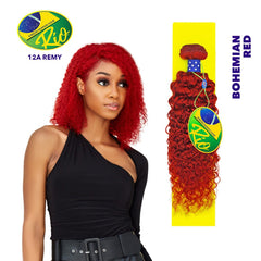 Rio 100% Virgin Human Hair Bohemian Single Bundles - Red