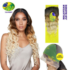 Rio 100% Virgin Human Hair Malaysian Wave 13x5 Closure - JLO Blonde