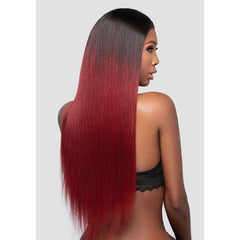 Rio 100% Virgin Human Hair Straight Single Bundles - Dipped In Wine
