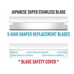 Black Ice Hair Shaper Blades 5pcs