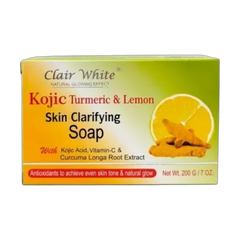 Clair White CLAIR WHITE® KOJIC Curcuma & Citron SAVON Clarifiant - Authentic Skincare Treatment