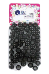 Tara Medium Hair Beads - Black #ZQ07912