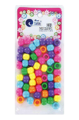 Tara Large Hair Beads - Assorted Mix #8592
