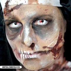 PRIMAL ® Undead - White Colored contact lenses