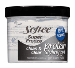 Softee Super Freeze Protein Styling Gel 32oz