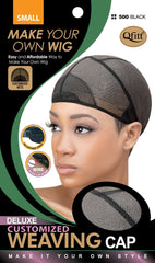 Qfitt Deluxe Customized Weaving Cap #501 Black