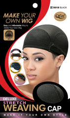 Qfitt Deluxe Stretch Weaving Cap - 5018 Black