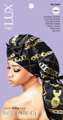 Qfitt LUX Luxury Silky Braid Day & Night Bonnet #7065 Chain