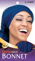 Qfitt Satin Braid Bonnet #178 Assorted