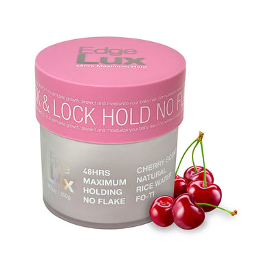 Lux Collection Edge Lux 48 Hour Maximum Hold Hair Gel Tamer 10oz - Cherry