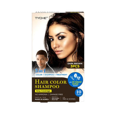 Nicka K Tyche Magic Hair Color Shampoo - Dark Brown