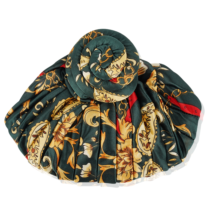 Ms. Remi Silky Top Knot Pre-Tied Turban Head Scarf -  Assorted #3678