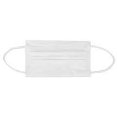 Annie Kids Sterile Face Masks with Elastic Earloops - White #3765