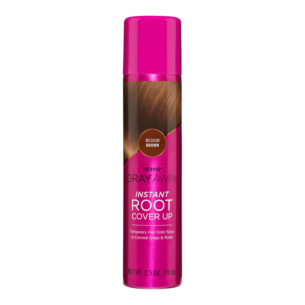 EverPro Gray Away Instant Root Cover Up Spray - Medium Brown