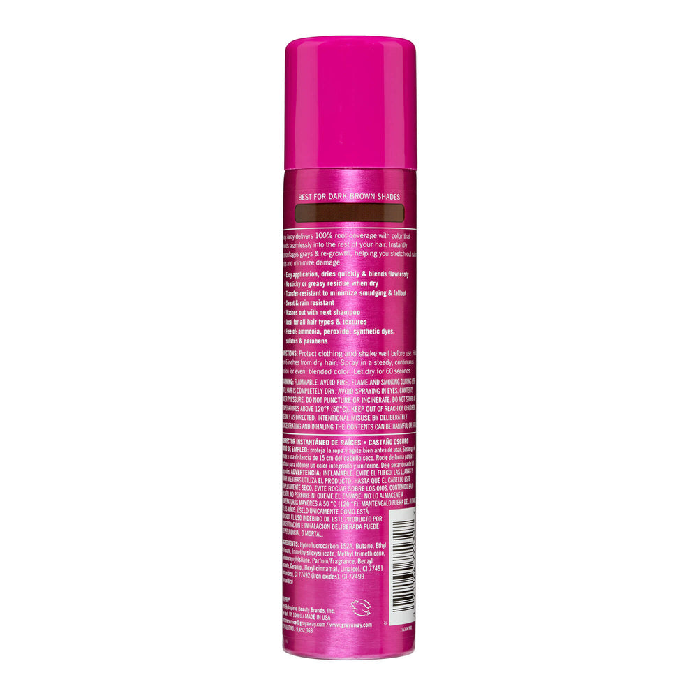 EverPro Gray Away Instant Root Cover Up Spray - Dark Brown
