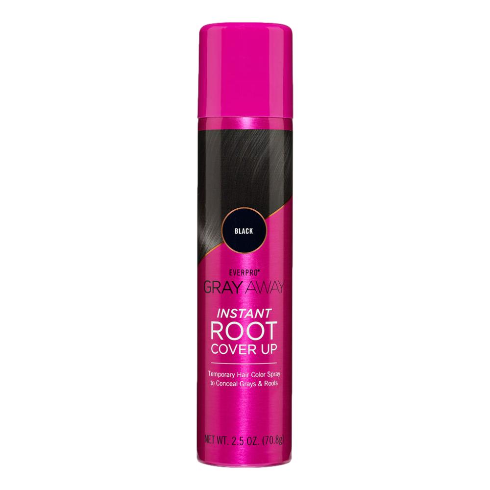 EverPro Gray Away Instant Root Cover Up Spray - Black