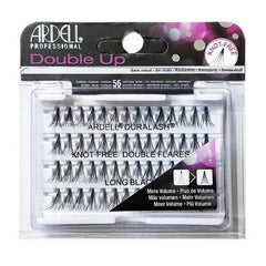 Ardell Double Up Individual Lashes - Knot-Free Double Flares Long Black