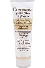 Creme Of Nature Butter Blend & Flaxseed Double Duty Elongate & Define Jelly