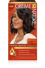 Creme Of Nature Exotic Shine Color - #3 Soft Black