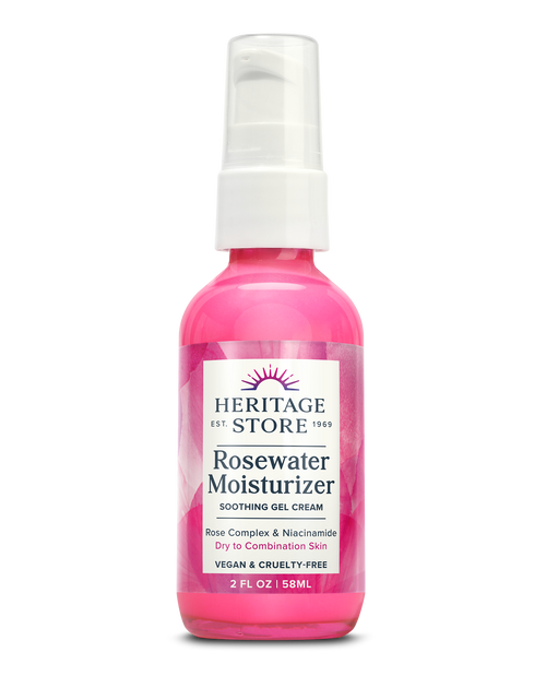 Heritage Store Rosewater Moisturizer Soothing Gel Cream