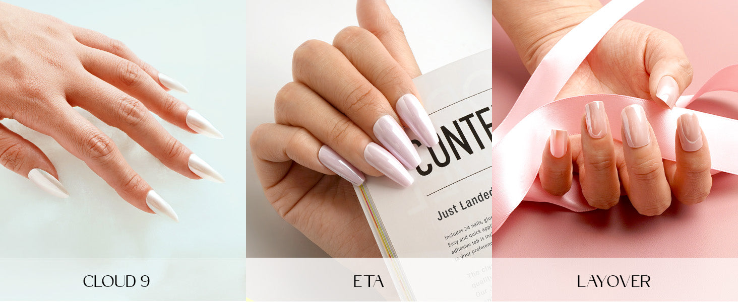 EBIN Press-On Nails Just Landed - Runway #N3DJ005 Long