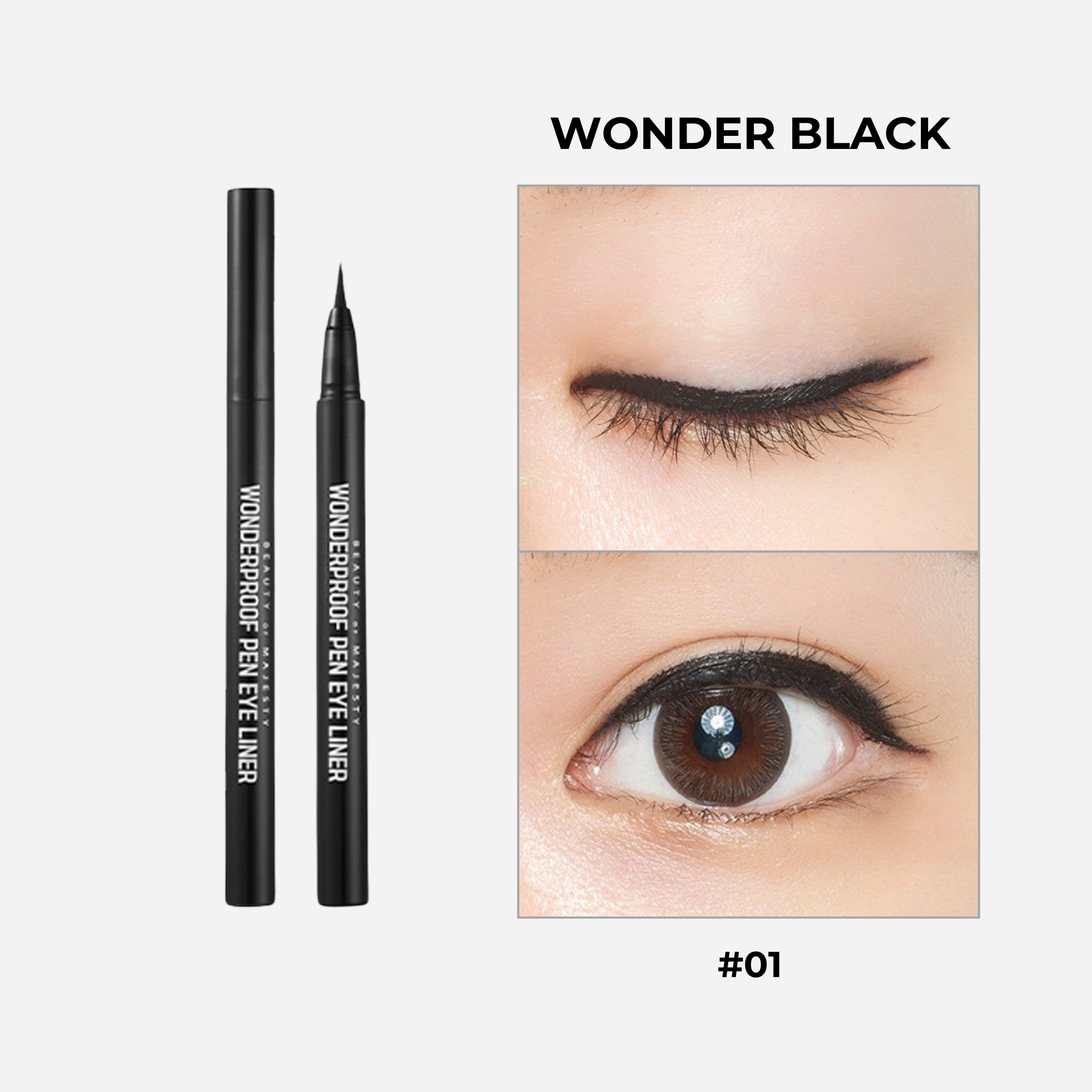 B.O.M Wonderproof Pen Eye Liner