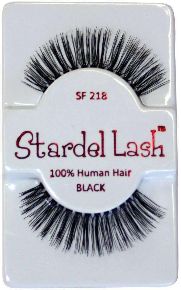 Stardel Lash 100% Human Hair Lashes - SF 218 Black