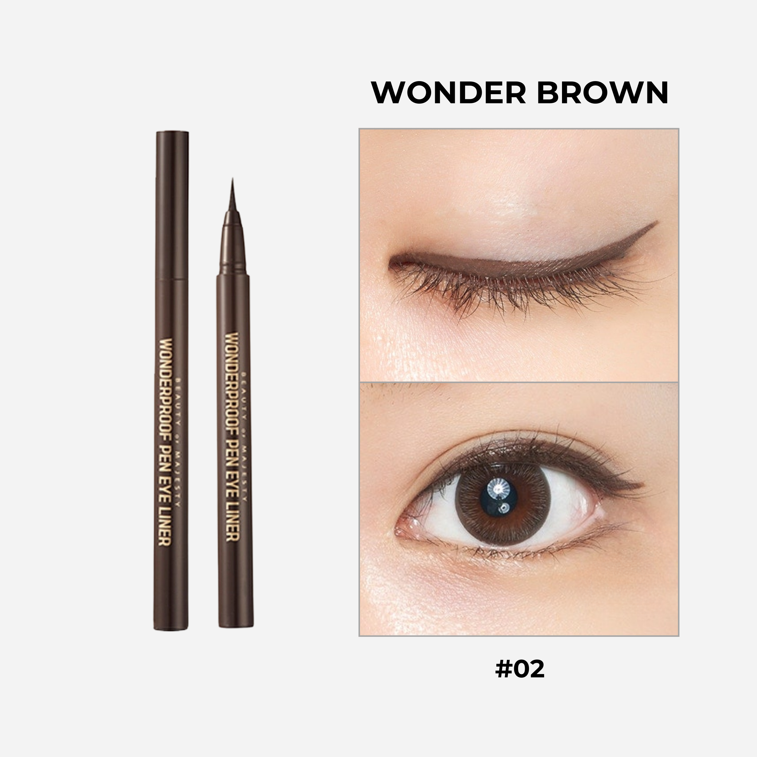 B.O.M Wonderproof Pen Eye Liner