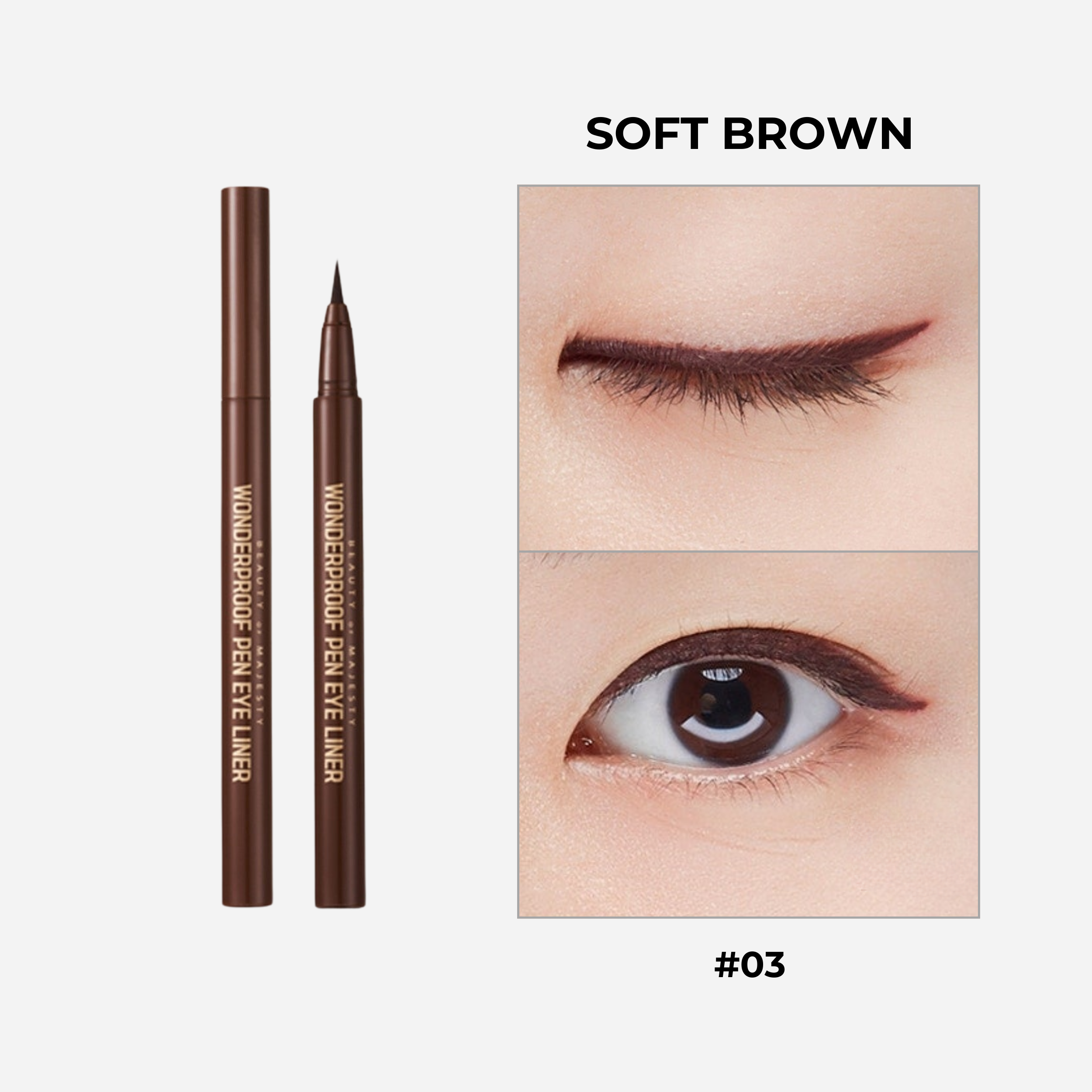B.O.M Wonderproof Pen Eye Liner