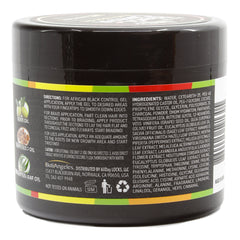 AFRICAN BLACK CONTROL Black Gel Edge Glue [5X Extreme Hold]