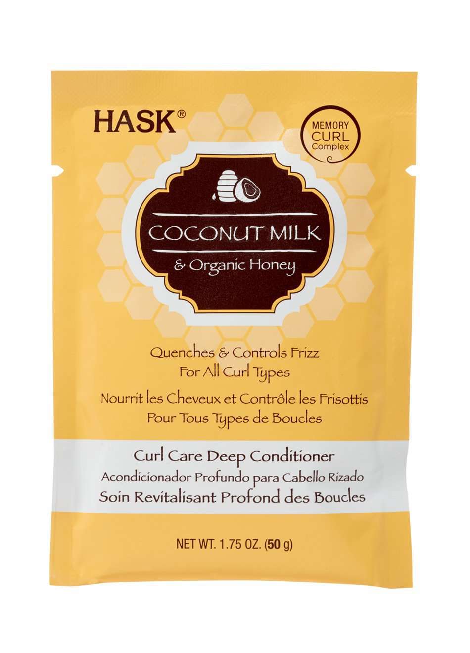 Hask Coconut Milk & Organic Honey Curl Care Deep Conditioner