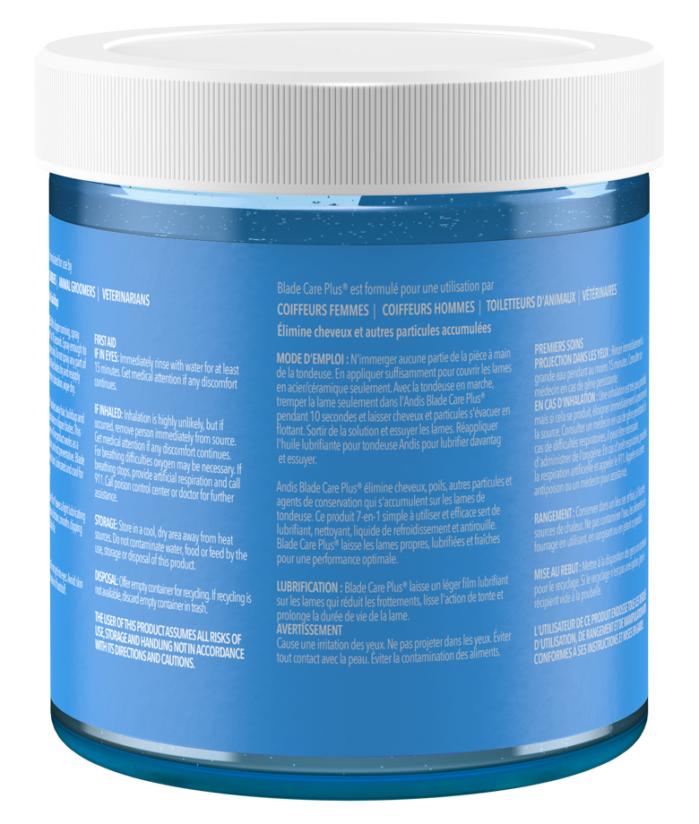 Andis Blade Care Plus For Clipper Blades 7-in-1 Dip Jar