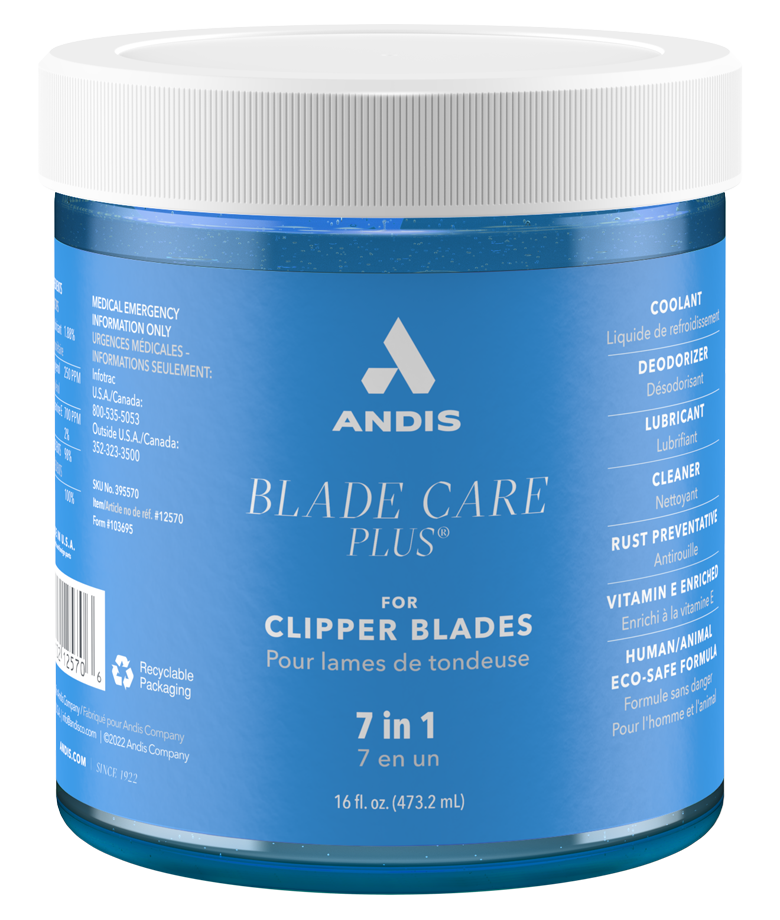 Andis Blade Care Plus For Clipper Blades 7-in-1 Dip Jar