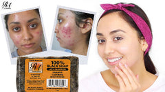 RA Cosmetics 100% Black Soap w/ Pure Hemp Oil