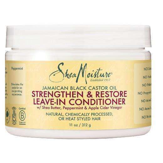 Shea Moisture Jamaican Black Castor Oil Strengthen, Grow & Restore Leave-In Conditioner 11oz