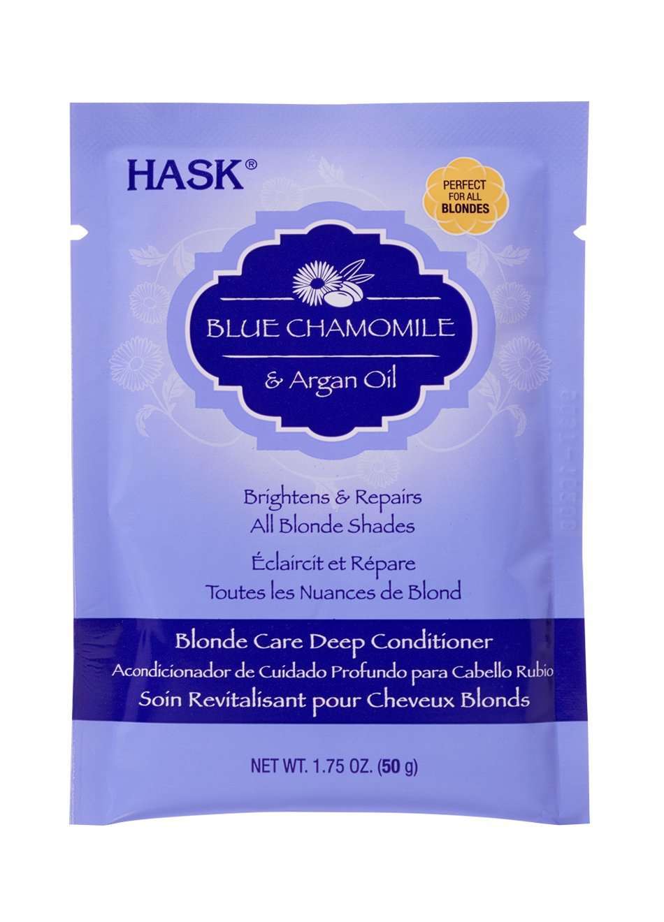 Hask Blue Chamomile & Argan Oil Blonde Care Deep Conditioner